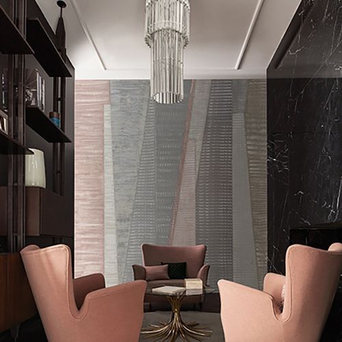 Moderne Tapete - METROPOLIS - Wall&Deco - Vinyl / Städtemotiv / bedruckt