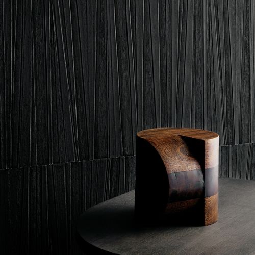 Moderne Tapete - ASHI - Wall&Deco - Stoff / Vinyl / Naturmotiv
