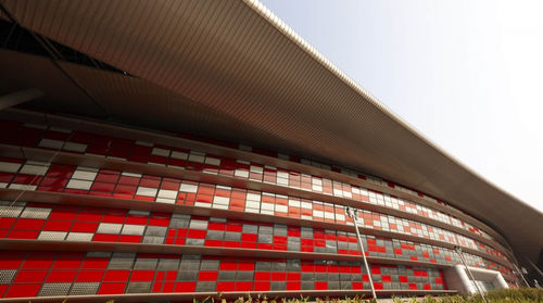 Folie-Fassadenverkleidung - EURAMAX COATED PRODUCTS - Aluminium / Grossformat / Stehfalz