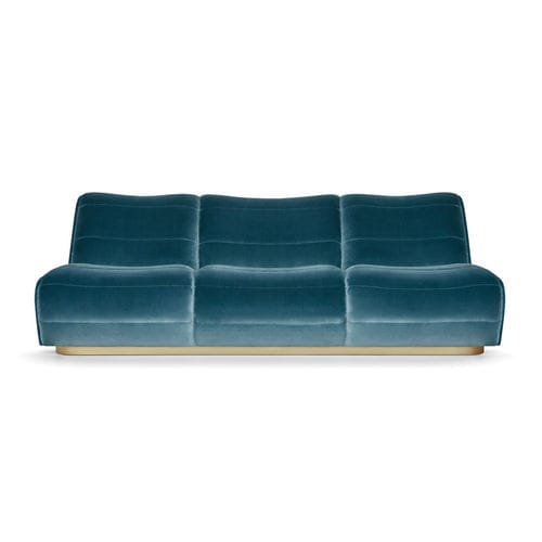 Modernes Sofa - Newman 230 - MUNNA - Stoff / Leder / ohne Armlehnen