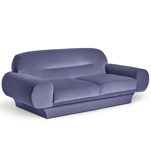 Modernes Sofa - ROY - MUNNA - Samt / Baumwolle / mit Armlehnen