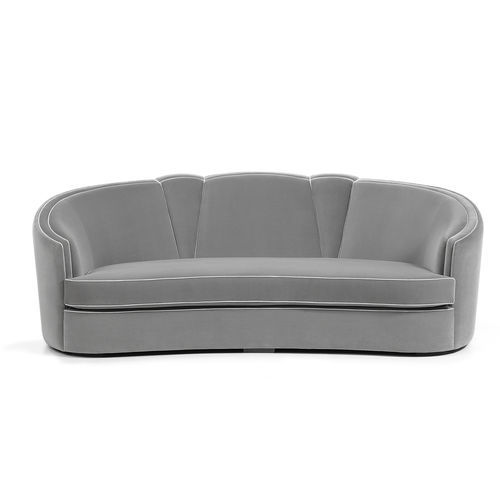 Sofa / Art Deco - Josephine - MUNNA - Stoff / Leder / mit Armlehnen