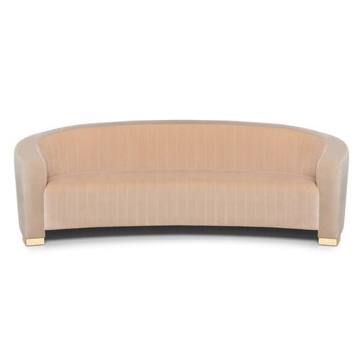 Modernes Sofa - Louise 240 - MUNNA - Stoff / Leder / mit Armlehnen