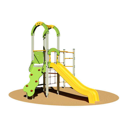 Spielplatzgerät / galvanisiertem Stahl - PONGO - Dimo Group Srl - Aluminium / HDPE / HPL
