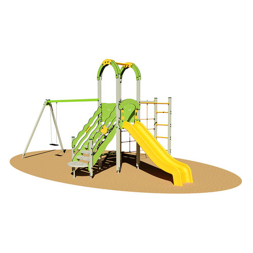 Spielplatzgerät für öffentliche Anlagen - MARTIN - Dimo Group Srl - galvanisiertem Stahl / Aluminium / HDPE