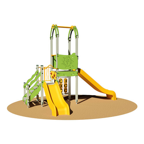 Spielplatzgerät für öffentliche Anlagen - FIONA - Dimo Group Srl - galvanisiertem Stahl / Aluminium / HDPE