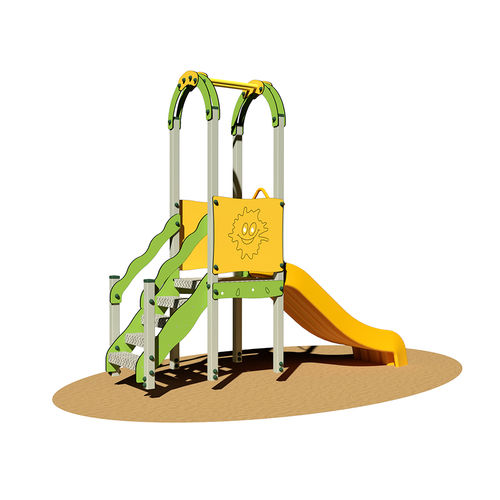 Spielplatzgerät für öffentliche Anlagen - LUANA  - Dimo Group Srl - galvanisiertem Stahl / Aluminium / HDPE