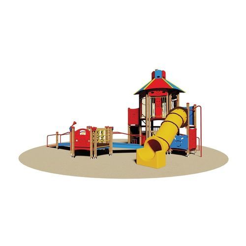 Spielturm für Spielplätze - FUN CITY  - Dimo Group Srl - akustisch / Holz / galvanisiertem Stahl