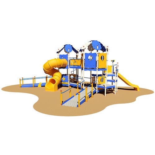 Metall-Spielplatzgerät - OPTIMUS - Dimo Group Srl - Polyethylen / modular / zum Klettern