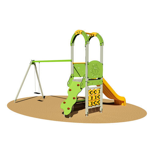 Spielplatzgerät / galvanisiertem Stahl - BALOO - Dimo Group Srl - Aluminium / HDPE / HPL