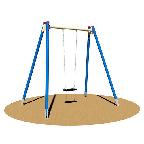 Metallschaukel - JENNY  - Dimo Group Srl - Gummi / Polyethylen / Spielplatz