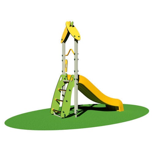 Gerade Rutsche - MOWGLI   - Dimo Group Srl - für Spielplätze / Polyethylen / HPL