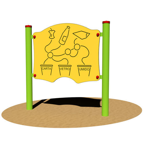 Spielpaneel / galvanisiertem Stahl - ECOLOGY - Dimo Group Srl - HPL / Labyrinth