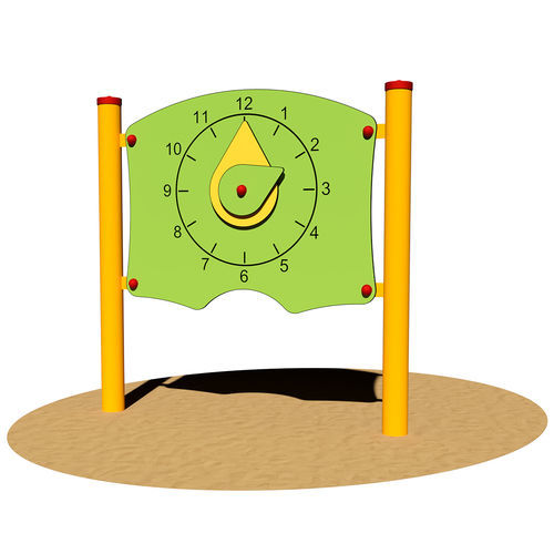 Spielpaneel / galvanisiertem Stahl - TIME SENSORY   - Dimo Group Srl - HPL / Uhr