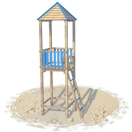 Spielturm für Spielplätze - BAYWATCH - Dimo Group Srl - Holz