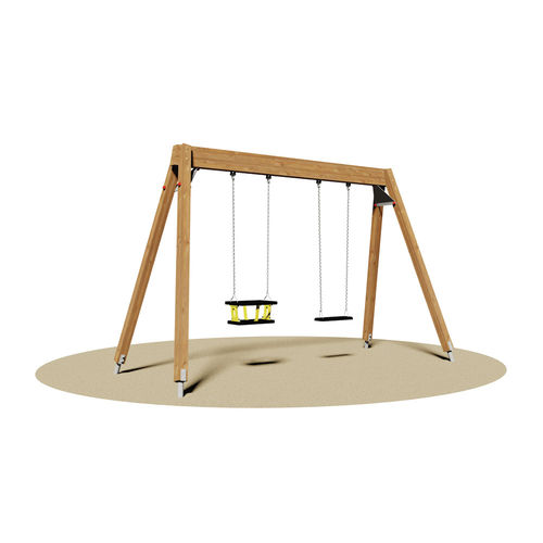 Holzschaukel - GIAMAICA  - Dimo Group Srl - Spielplatz / doppelt