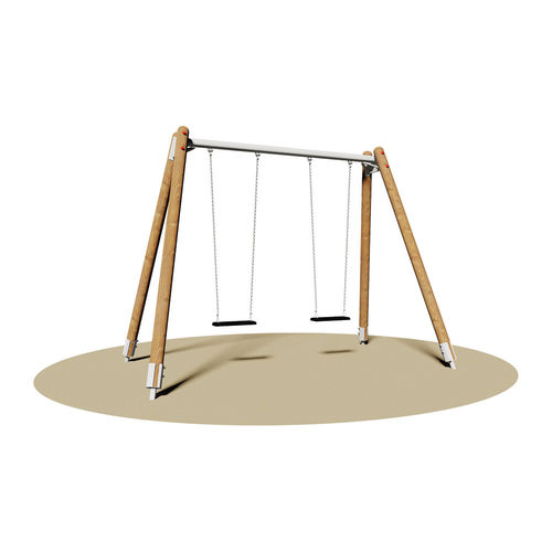 Holzschaukel - SALLY  - Dimo Group Srl - Metall / doppelt / Spielplatz