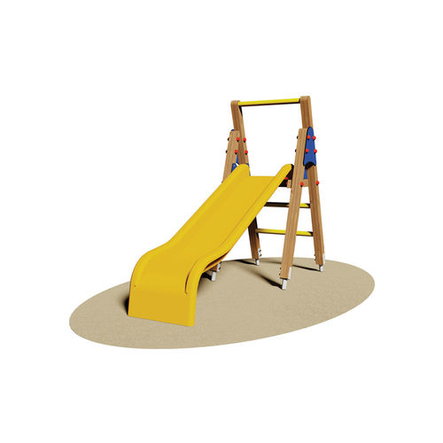 Gerade Rutsche - CANARIE - Dimo Group Srl - für Spielplätze / Polyethylen / Glasfaser
