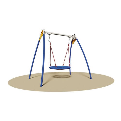 Metallschaukel - MASHA - Dimo Group Srl - Polyethylen / Spielplatz / Einzel