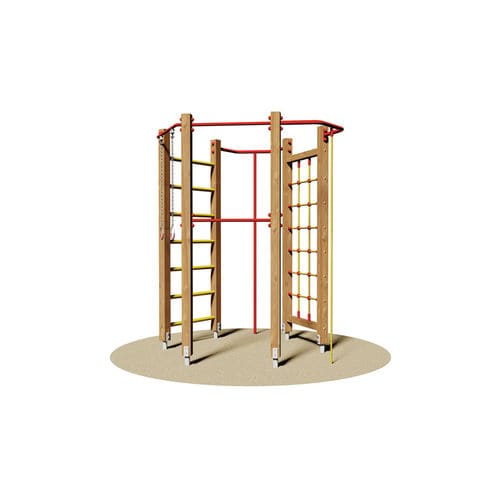 Klettergerüst für Spielplätze - OKLAHOMA - Dimo Group Srl - Holz