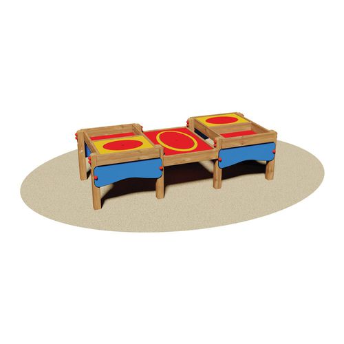 Spieltisch für Kinder / für Außenbereich - WORK - Dimo Group Srl - modern / für Gewerbegebrauch / Holz