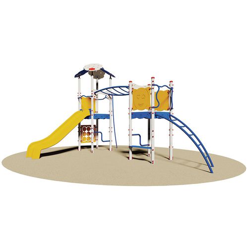Stahl-Spielplatzgerät - AGADIR - Dimo Group Srl - galvanisiertem Stahl / Polyethylen / modular