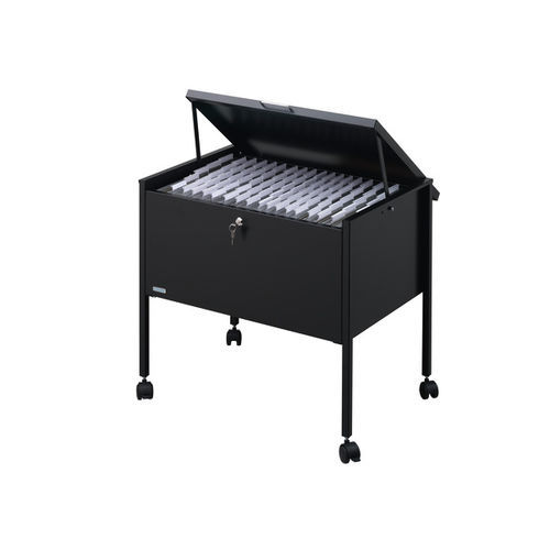 Niedriger Aktenschrank - 3098 - DURABLE - Stahl / mit Rollen / modern