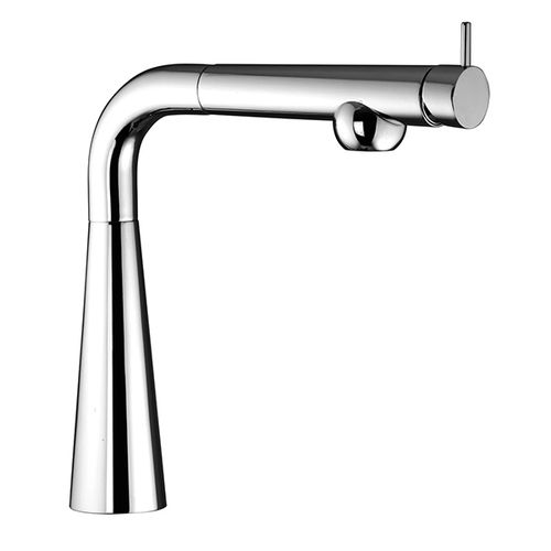 Aufsatz-Einhebelmischer - MILL: 7015 - GATTONI RUBINETTERIA - aus verchromtem Metall / für Küche / 1-Loch