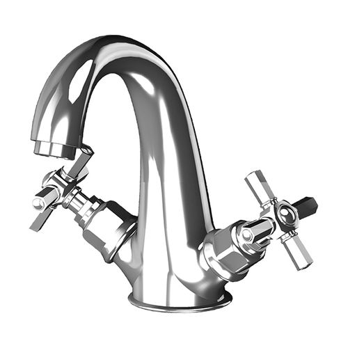 Einhebelmischer für Waschtisch - TR320/18 - GATTONI RUBINETTERIA - Aufsatz / Metall / für Badezimmer
