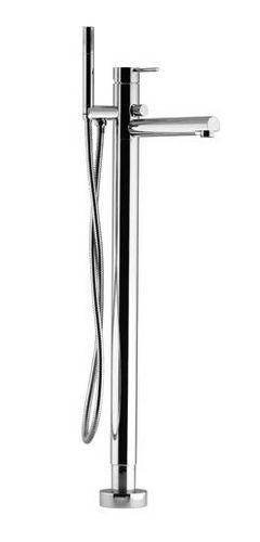 Einhebelmischer für Badewanne - EASY: 2231 - GATTONI RUBINETTERIA - bodenstehend / aus verchromtem Metall / für Badezimmer
