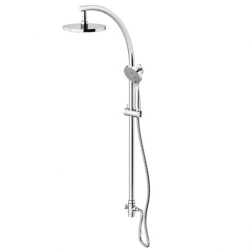 Wandmontiertes Duschsystem - 1096/PD - GATTONI RUBINETTERIA - modern / mit Handbrause / mit Duschkopf auf Duschsäulen
