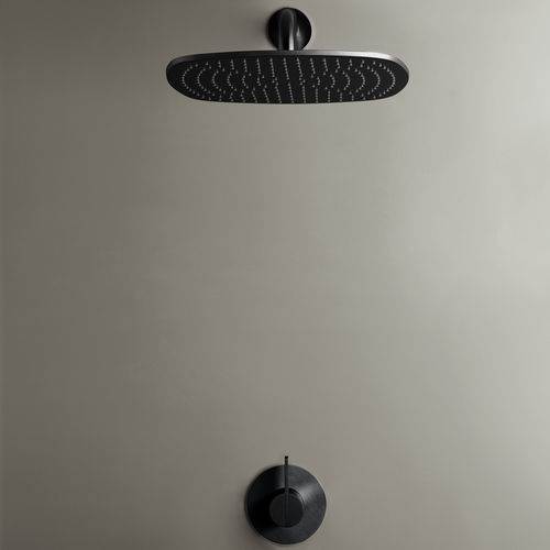 Wandmontiertes Duschsystem - PB SET21 - COCOON - modern / Regenstrahl / mit festem Brausekopf
