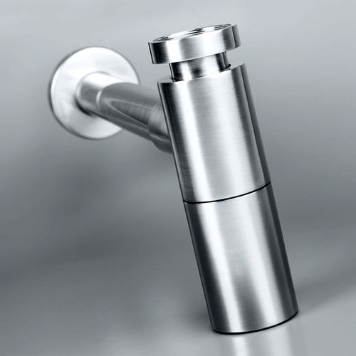 Syphon für Waschbecken / Edelstahl - MONO 50 - COCOON - schwarz