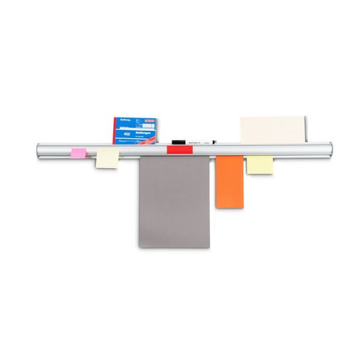Wandmontierter Werbeträger - MAULBALLFIX  - MAUL - für Küche / für Büro / Aluminium