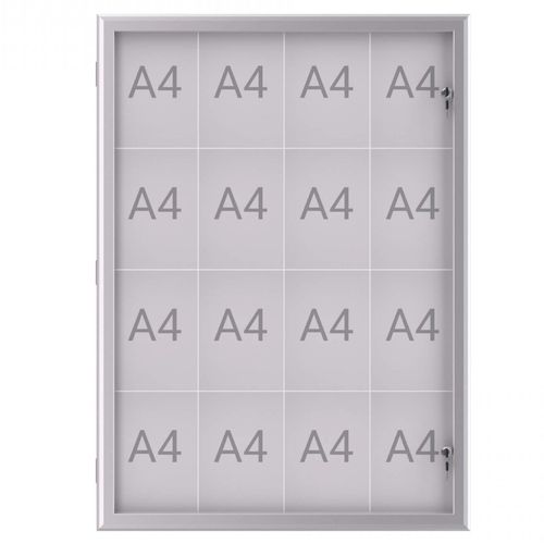 Eingebauter Werbeträger - MAULEXCITE  - MAUL - für Außenbereich / Glas / anodisiertes Aluminium