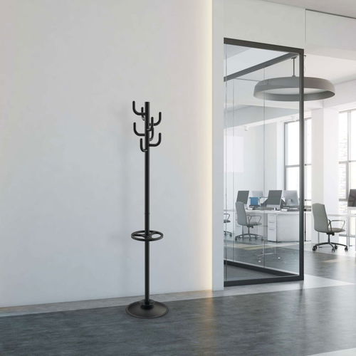 Bodenstehender Garderobenständer - MAULPOLARIS - MAUL - minimalistisches Design / Kunststoff / Stahl