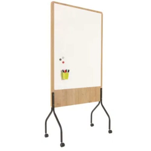 Magnettafel - R810070 - MAUL - weiß / löschbar / bodenstehend