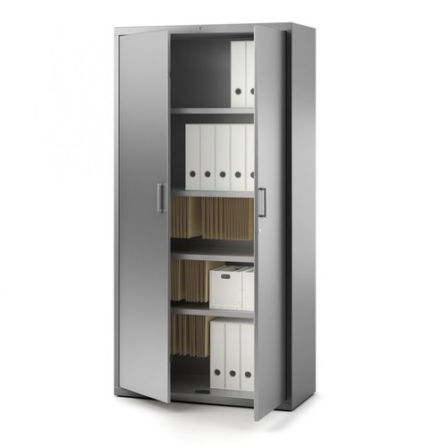 Niedriger Aktenschrank - AMT - JG Group - hoch / Metall / mit Flügeltür