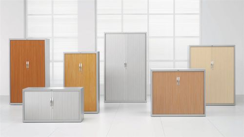 Niedriger Aktenschrank - PV PLUS - JG Group - hoch / Metall / modular