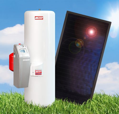 Solarwarmwasserbereiter - BIOPACK - Thermor - freistehend / vertikal