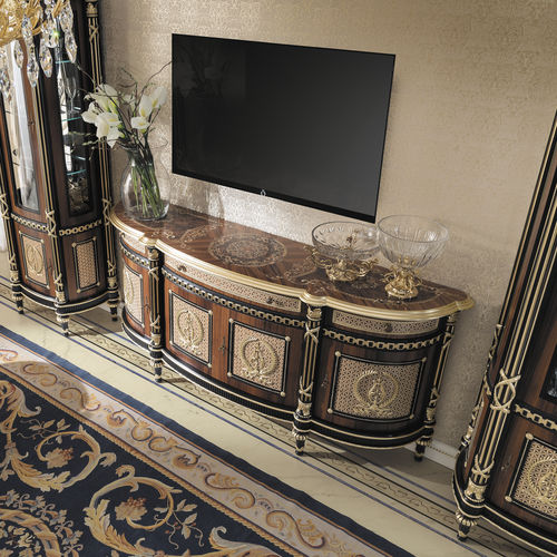 Stil-Sideboard - 14112 - Modenese Luxury Interiors - Massivholz / für Hotels
