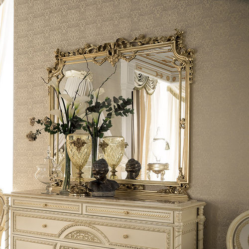 Wandmontierter Spiegel - 14658 - Modenese Luxury Interiors - für Hotels / für Restaurants / Stil