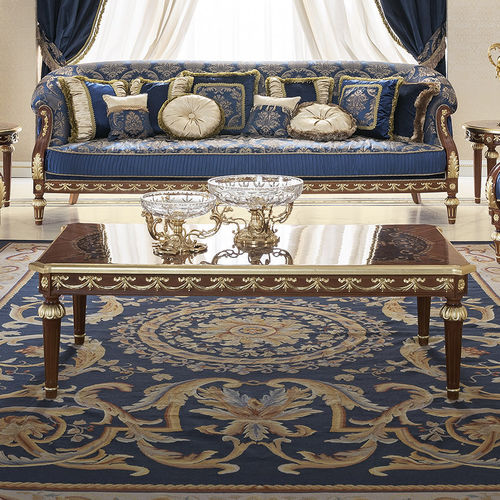 Stil-Couchtisch - 14667 - Modenese Luxury Interiors - Massivholz / Gestell aus Massivholz / rechteckig