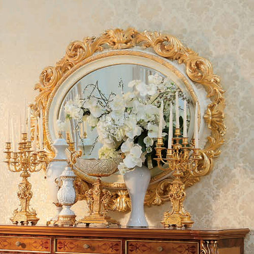 Wandmontierter Spiegel - 14679 - Modenese Luxury Interiors - für Hotels / für Restaurants / Stil