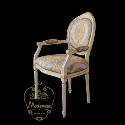 Stil-Stuhl - 14533 - Modenese Luxury Interiors - für den Innenraum / Stoff / Massivholz