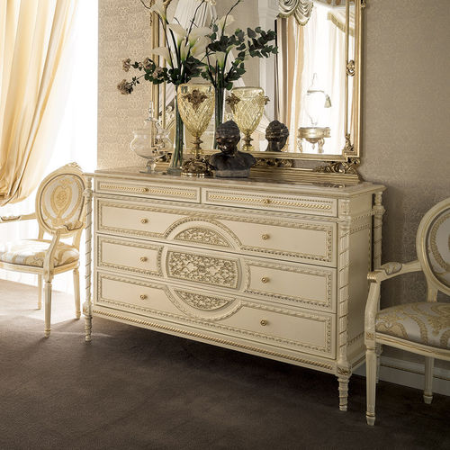 Stil-Kommode - 14217 - Modenese Luxury Interiors - Massivholz / handgefertigt / für Hotelzimmer