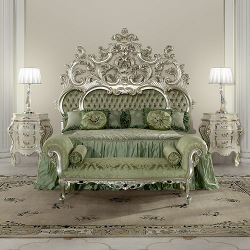 Doppelbett - 15209 - Modenese Luxury Interiors - Stil / gepolstertes Kopfteil / Stoff