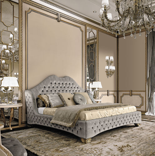 Doppelbett - 16205 - Modenese Luxury Interiors - modern / Polster / Stoff
