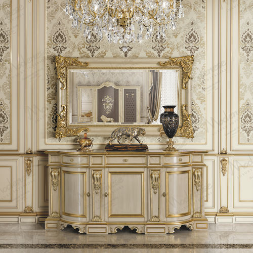 Klassisches Sideboard - 16104 - Modenese Luxury Interiors - Holz / mit Schubladen / mit Schwingtür
