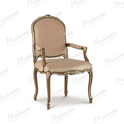 Klassischer Stuhl - 17521 - Modenese Luxury Interiors - für den Innenraum / Holz / Stoff